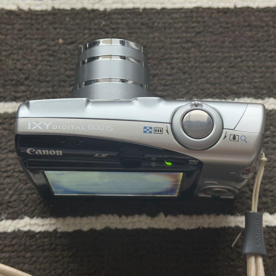美品 Canon IXY digital 800IS シルバー デジカメ
