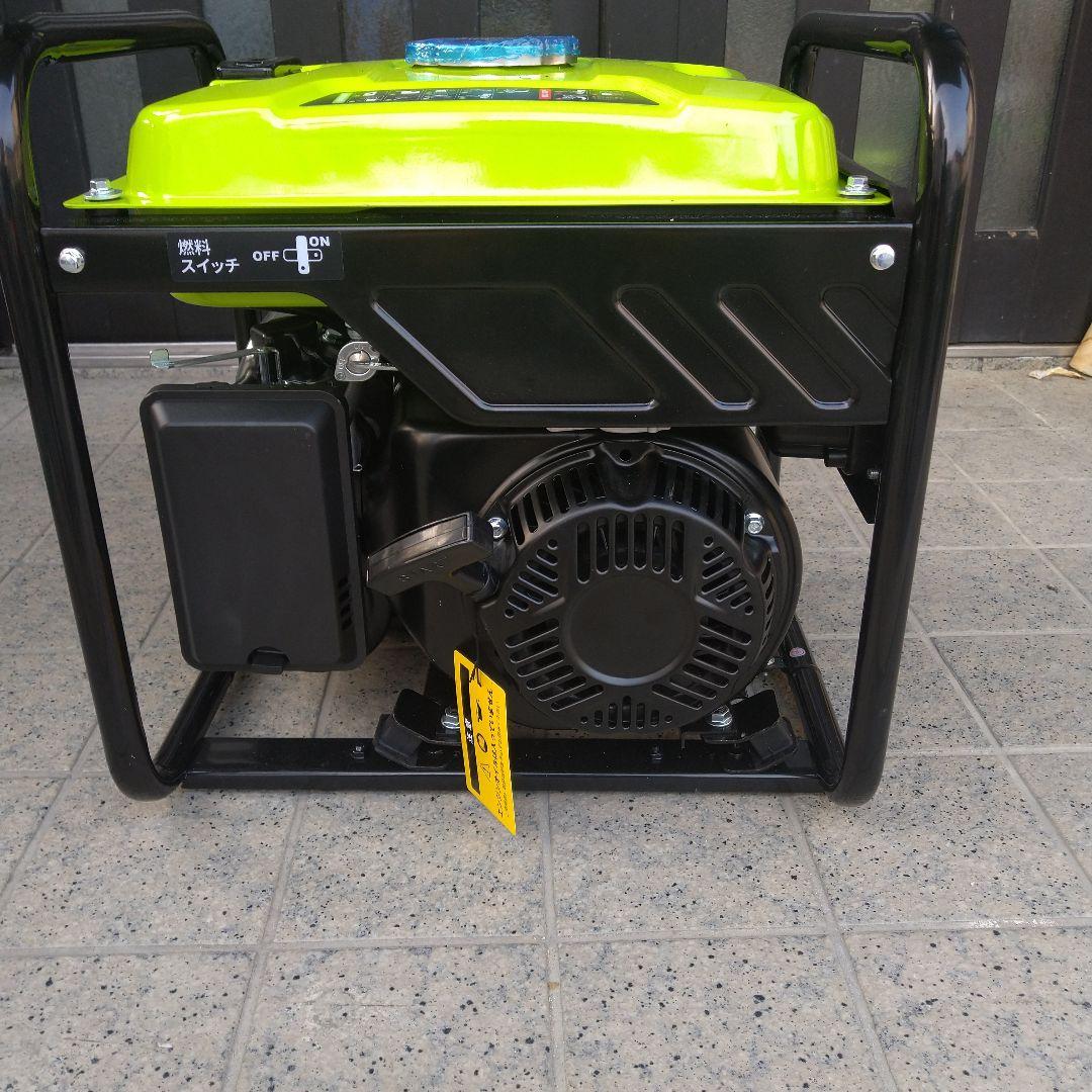 ポータブル発電機 ガソリンエンジン 緑色　ジャクティー