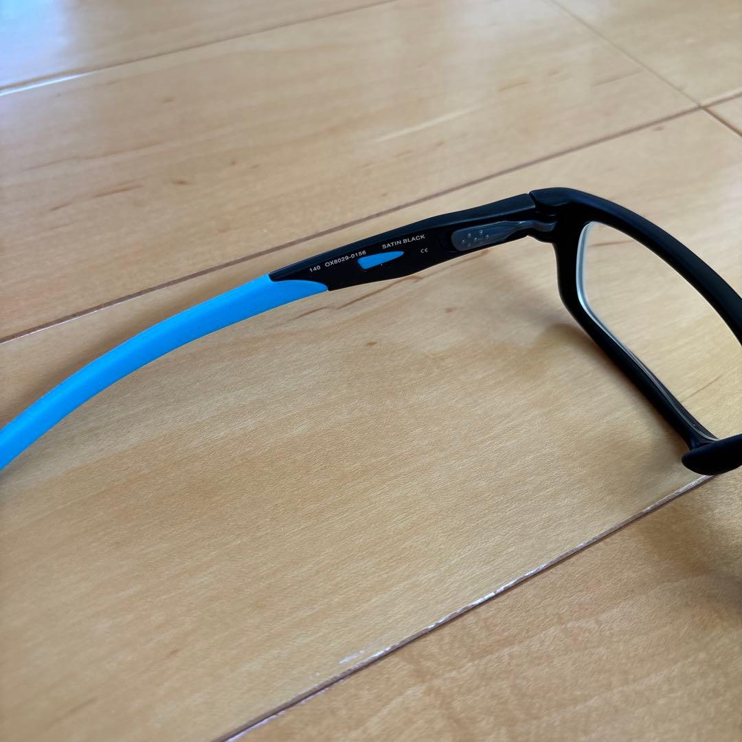 Oakley スポーツメガネ ブラック/ブルー