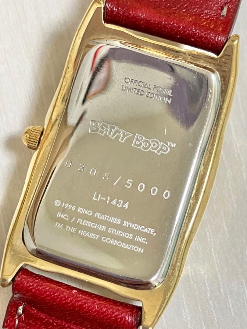 【限定品】ベティ・ブープ1996年5000本限定コレクターズウォッチ