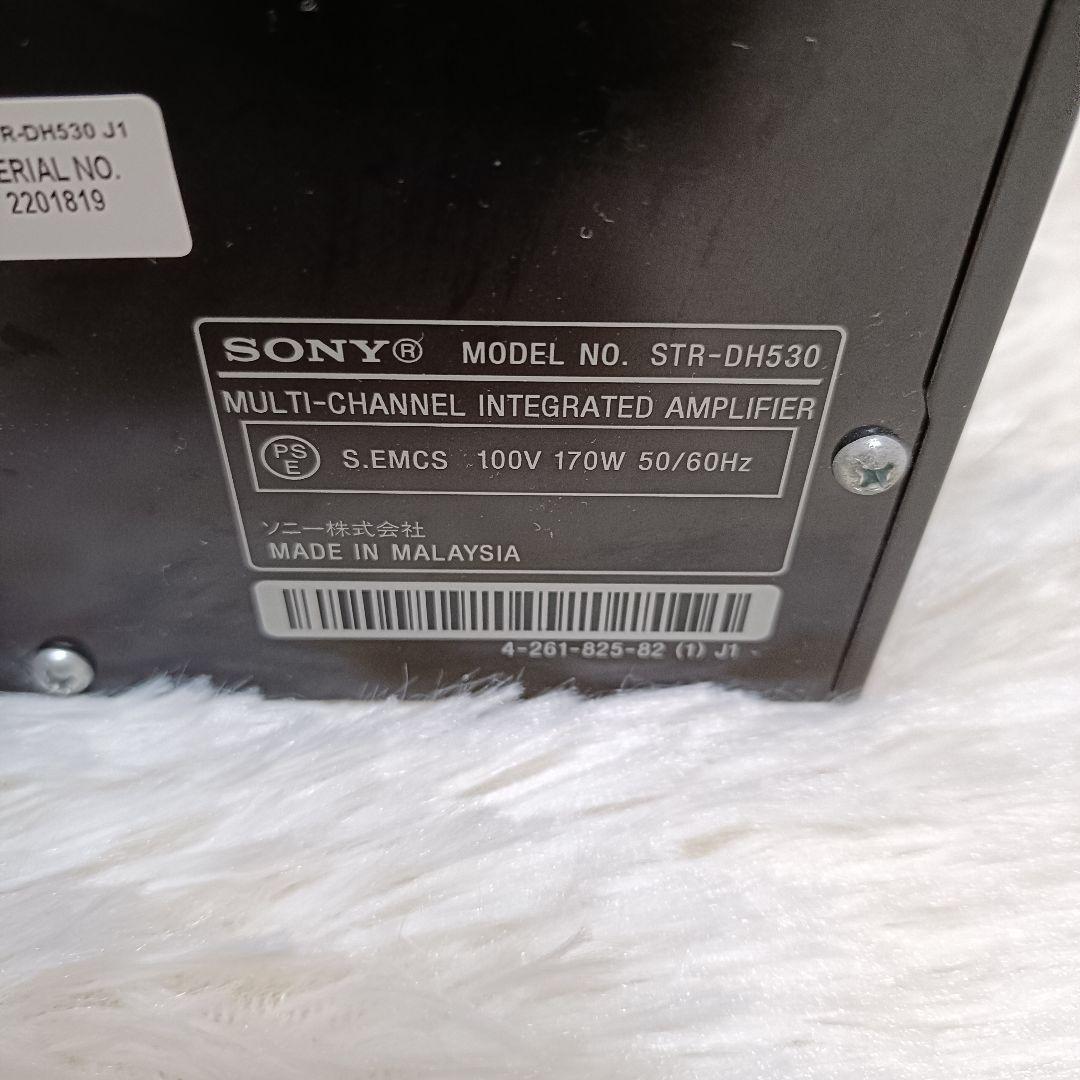 【動作美品】SONY STR-DH530 マルチチャンネルインテグレートアンプ