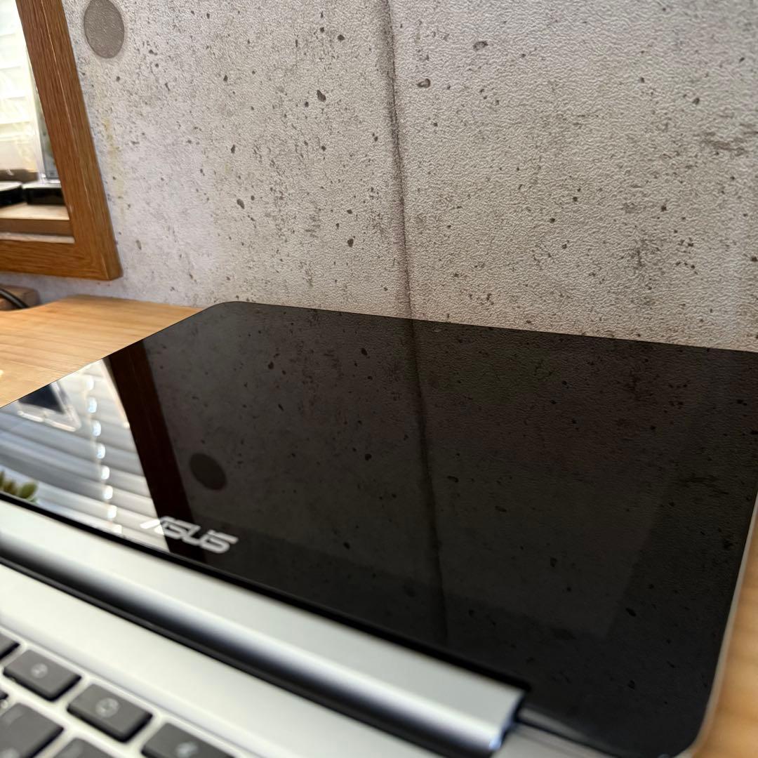 ASUS Chromebook C101P ノートパソコン シルバー 10.1