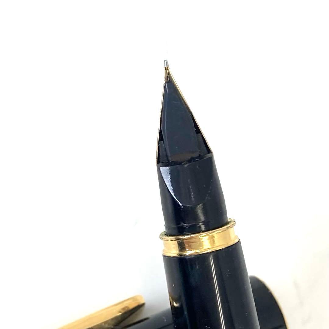 ✨K14✨PILOT パイロット 万年筆 14K-585 F細字 吸入器・箱付♧