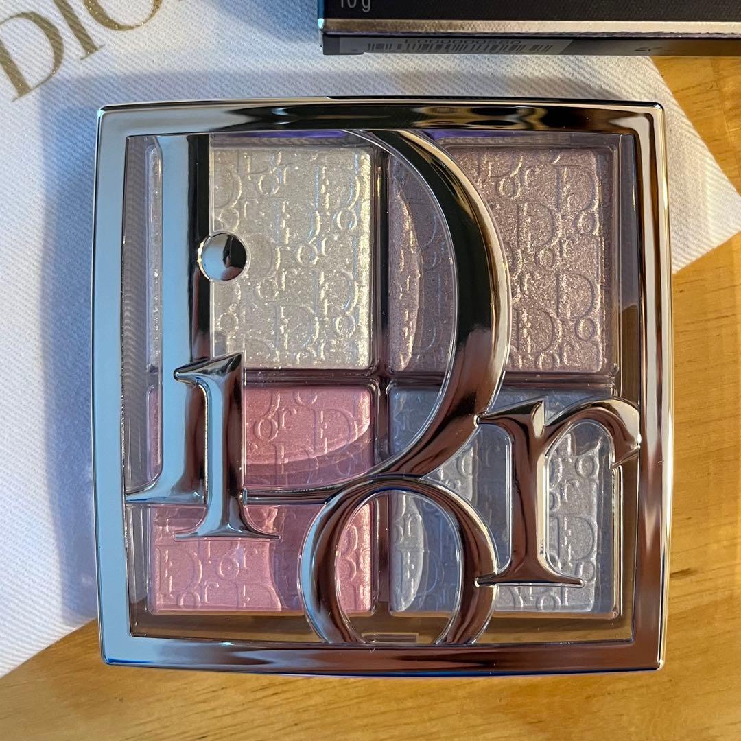 Dior バックステージ グロウマキシマイザー パレット 002 ハイライト