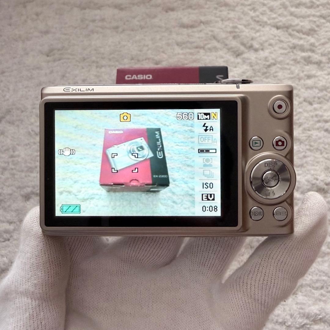 難有り品【動作品】CASIO カシオ EXLIM EX-Z200 レトロカメラ