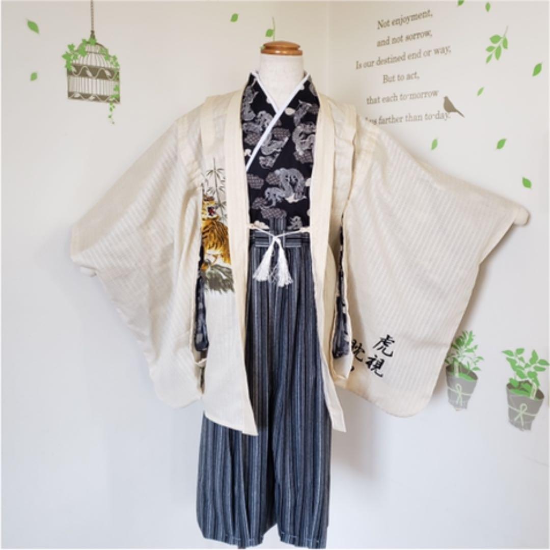 ハンドメイド♡ベビー、キッズ着物&袴風セットアップ、浴衣、和服　オーダー受付