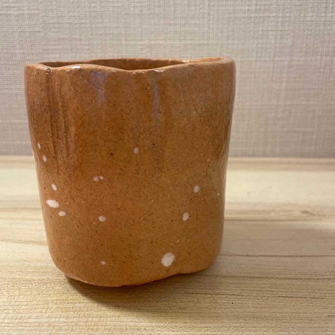 佐々木昭楽　筒茶碗　茶道具