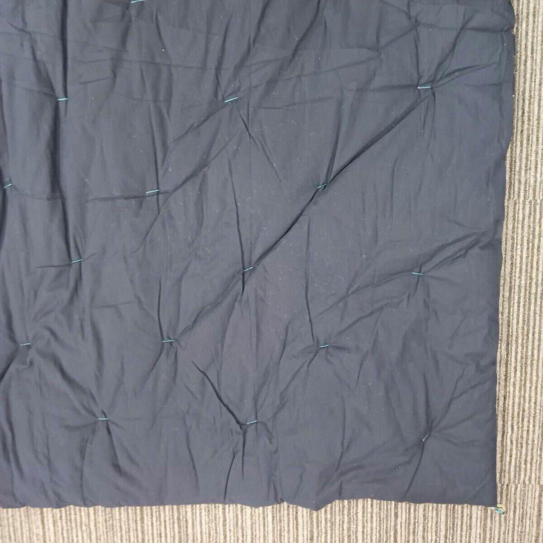 ♢★B35パッチワーク 手縫い 刺子 ハンドメイド 厚手 約168cm角 掛布団