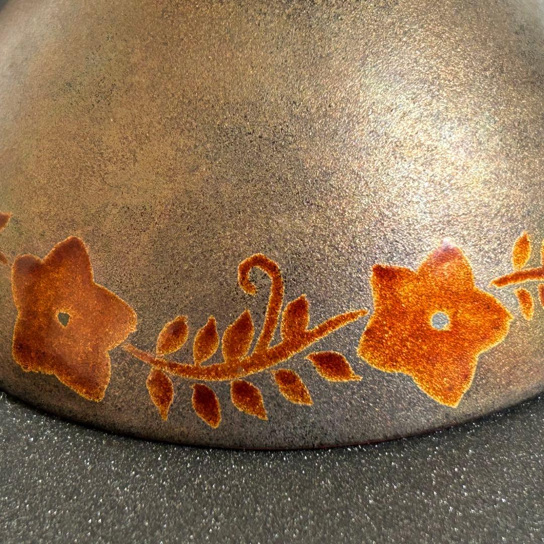 【新品、希少品】1点作　天然木　本漆　漆　漆塗り　て塗り　手描き　琳派　盃