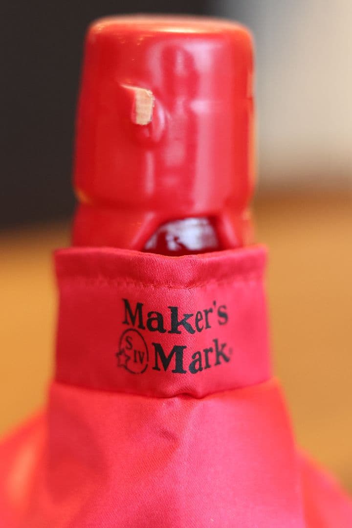 【マント付き】Maker's Mark バーボンウイスキー 350ml　新品