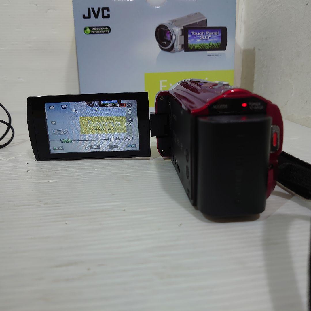 動作ok　JVC Everio GZ-E565-R　13年