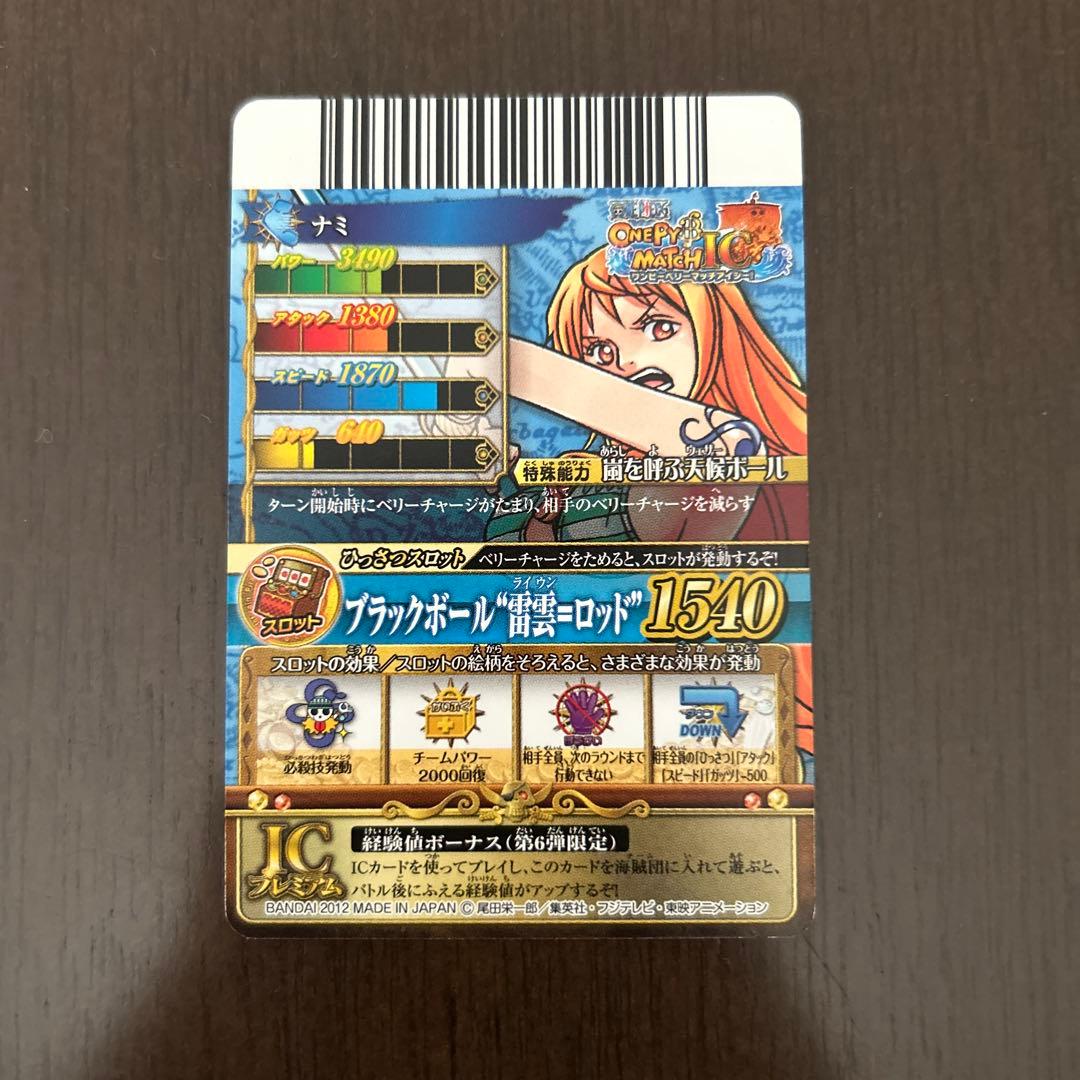 ワンピーベリーマッチアイシー　ナミ　IC6-CP3
