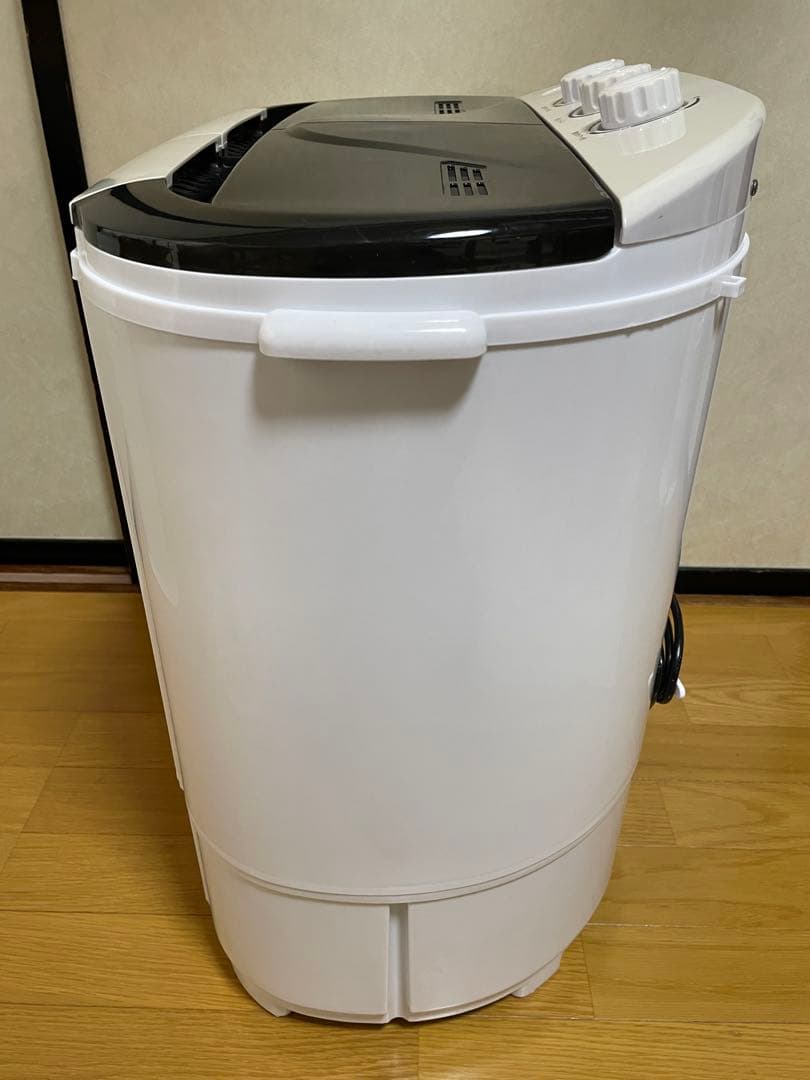 WEIMALL 二槽式小型洗濯機 NAW002 ホワイト×ブラック 2024年製