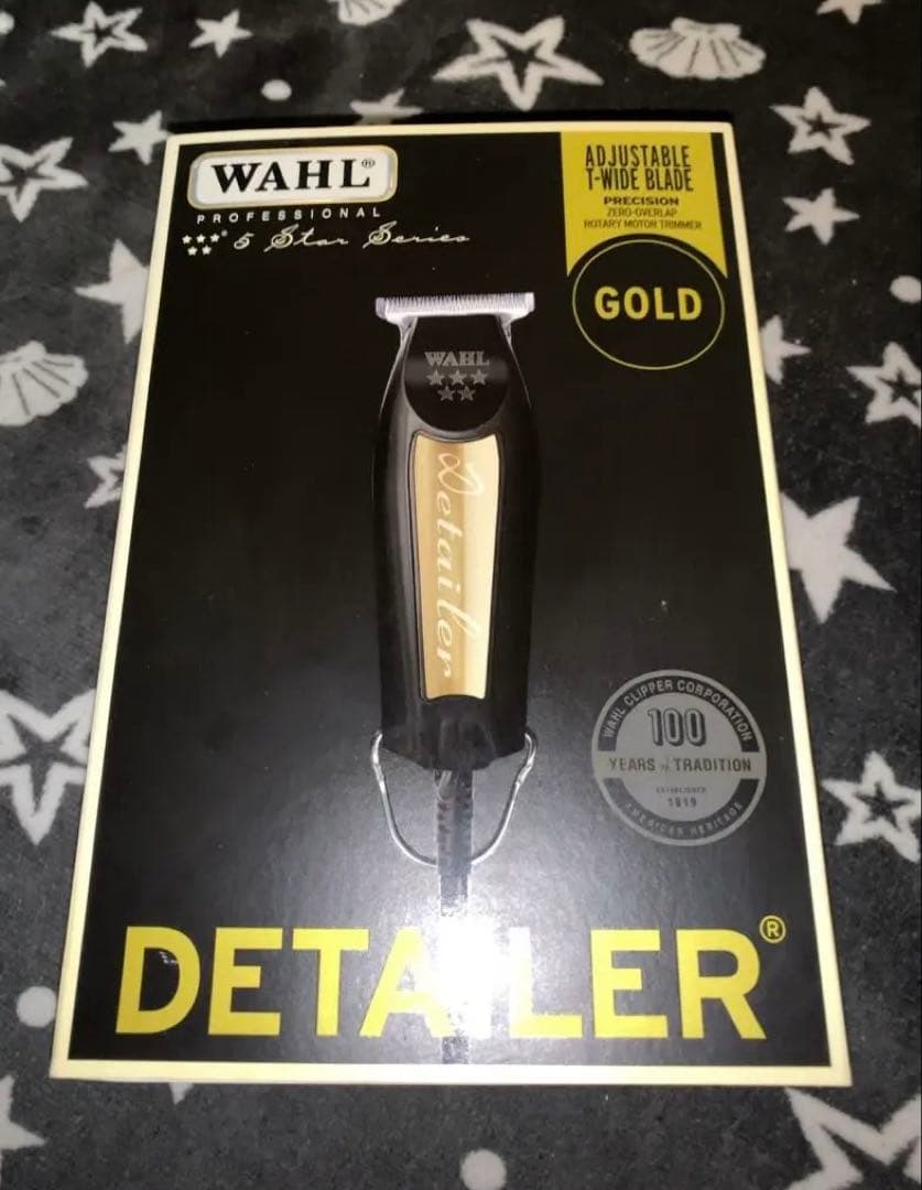 Wahl Detailer 100周年 ディテイラー　BLACK GOLD