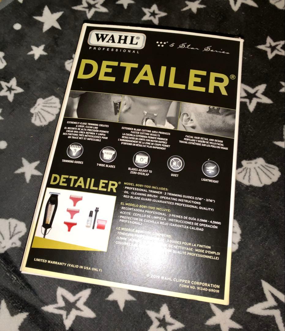 Wahl Detailer 100周年 ディテイラー　BLACK GOLD
