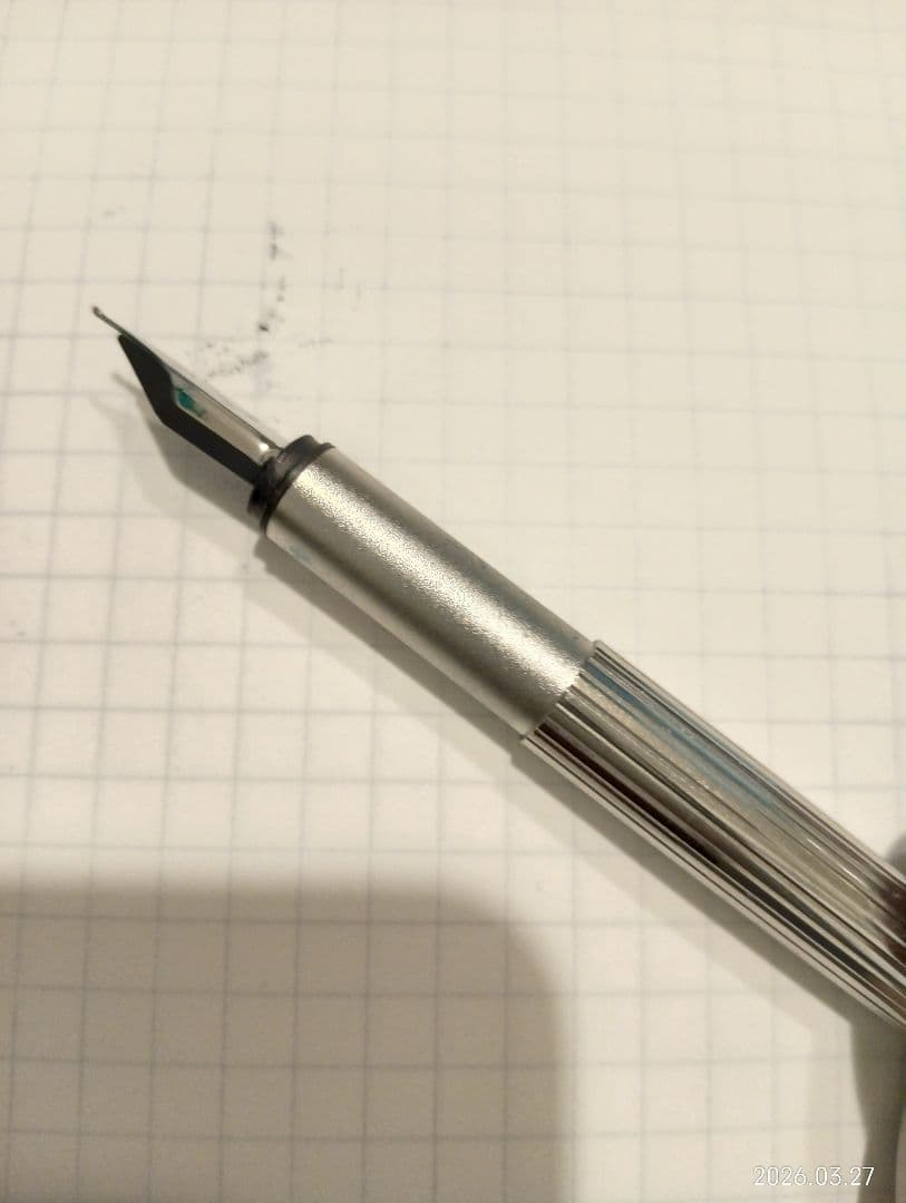モンブラン　ノブレス　プラチメッキ　動軸後とれてる？