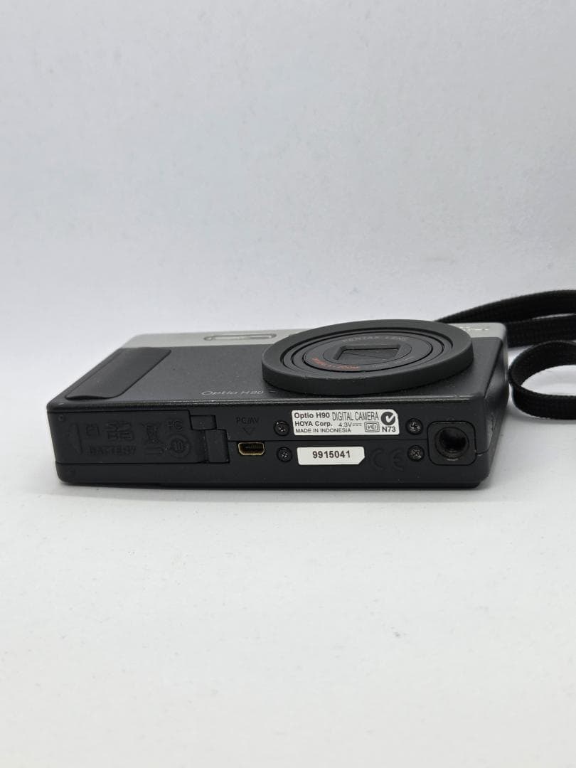 【可愛いすぎるコンデジ】PENTAX optio H90 ブラック×シルバー
