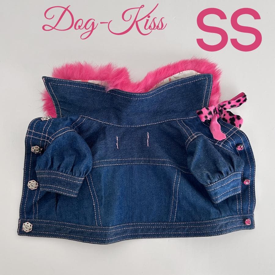 Dogkiss【SS】ファー付きデニムJK 未使用