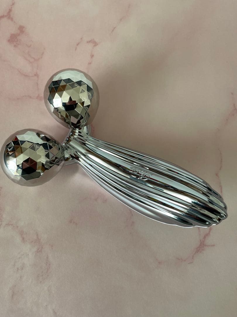 美品 ReFa CARAT RAY RF-PC2019B 美顔ローラー シルバー
