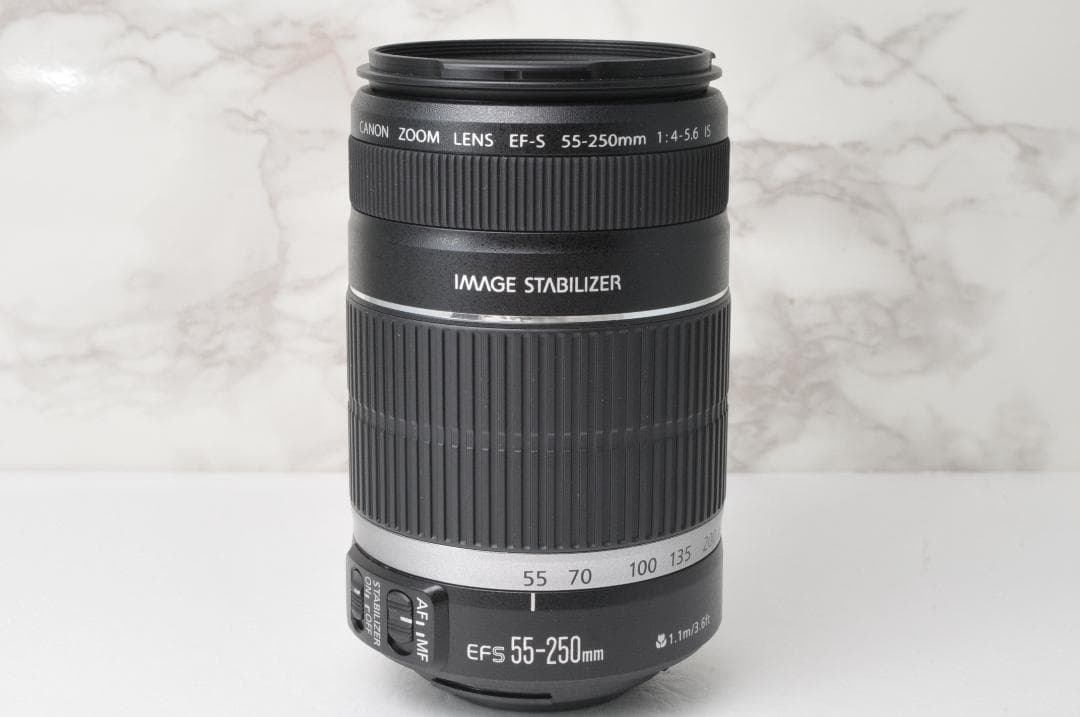 美品 Canon EF-S 55-250mm IS⭐️手ぶれ補正 望遠 キヤノン