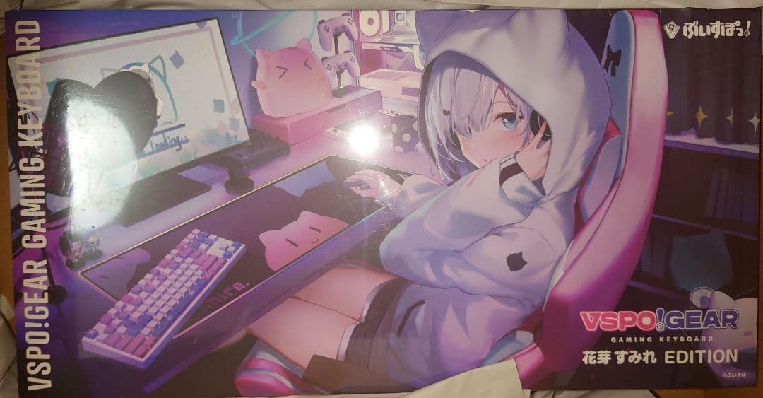 ぶいすぽっ！ 花芽すみれ ゲーミングキーボード VSPO GEAR