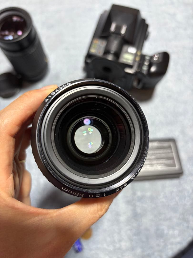 PENTAX645 中判カメラ 645 マウント レンズ3本付き