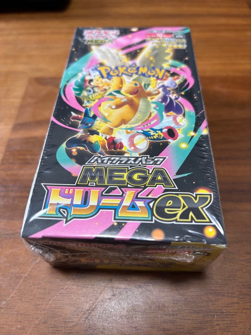 新品　ポケモンカードゲーム　メガドリームex シュリンク付き1box