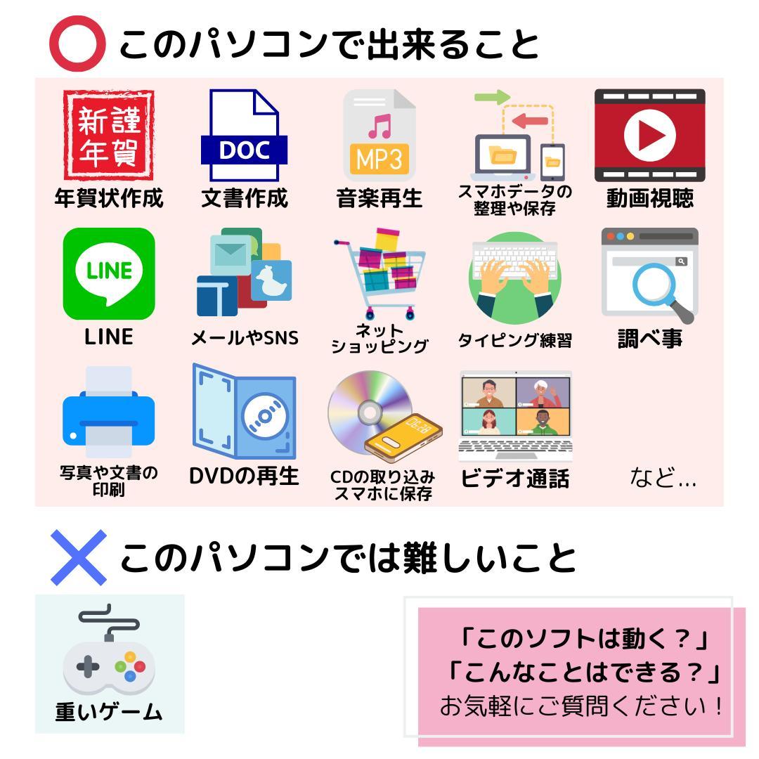 茂*治様 i7搭載！　Windows11ノートパソコン✨オフィス付き✨NEC　爆