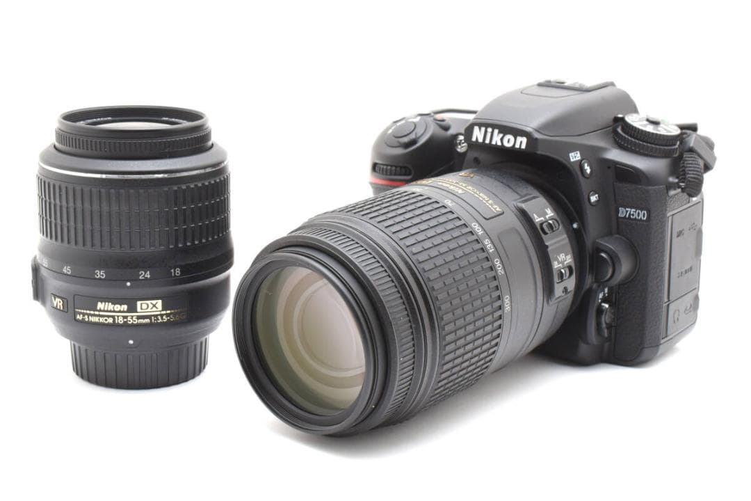 【極美品】Nikon D7500 レンズキット ★シャッター回数 2,413回★