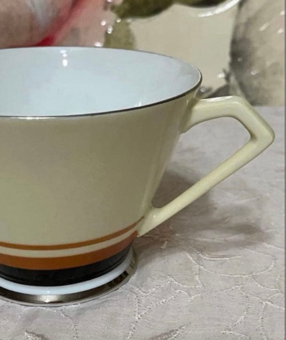 オールドノリタケ　カップ&ソーサー　明治大正時代＋写真14カップ&ソーサー立て