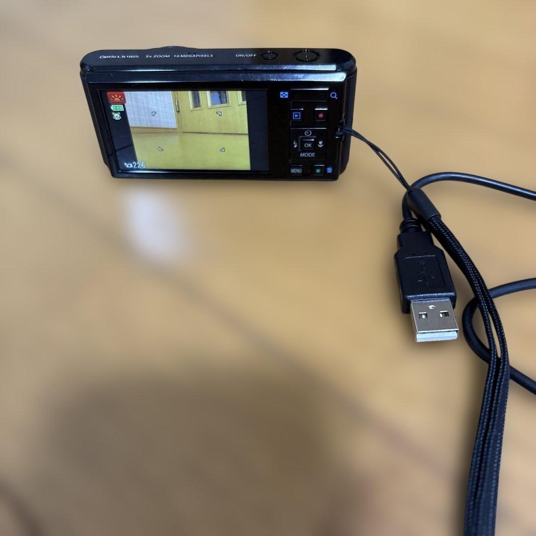 コンパクトデジタルカメラ USB接続
