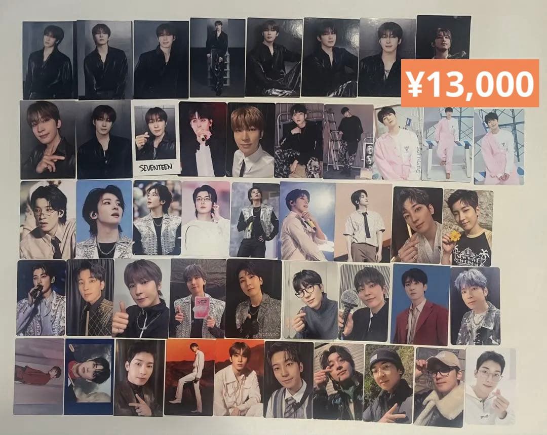 SEVENTEEN 【ウォヌ】 トレカ他 199点 まとめ売り コンプ多数