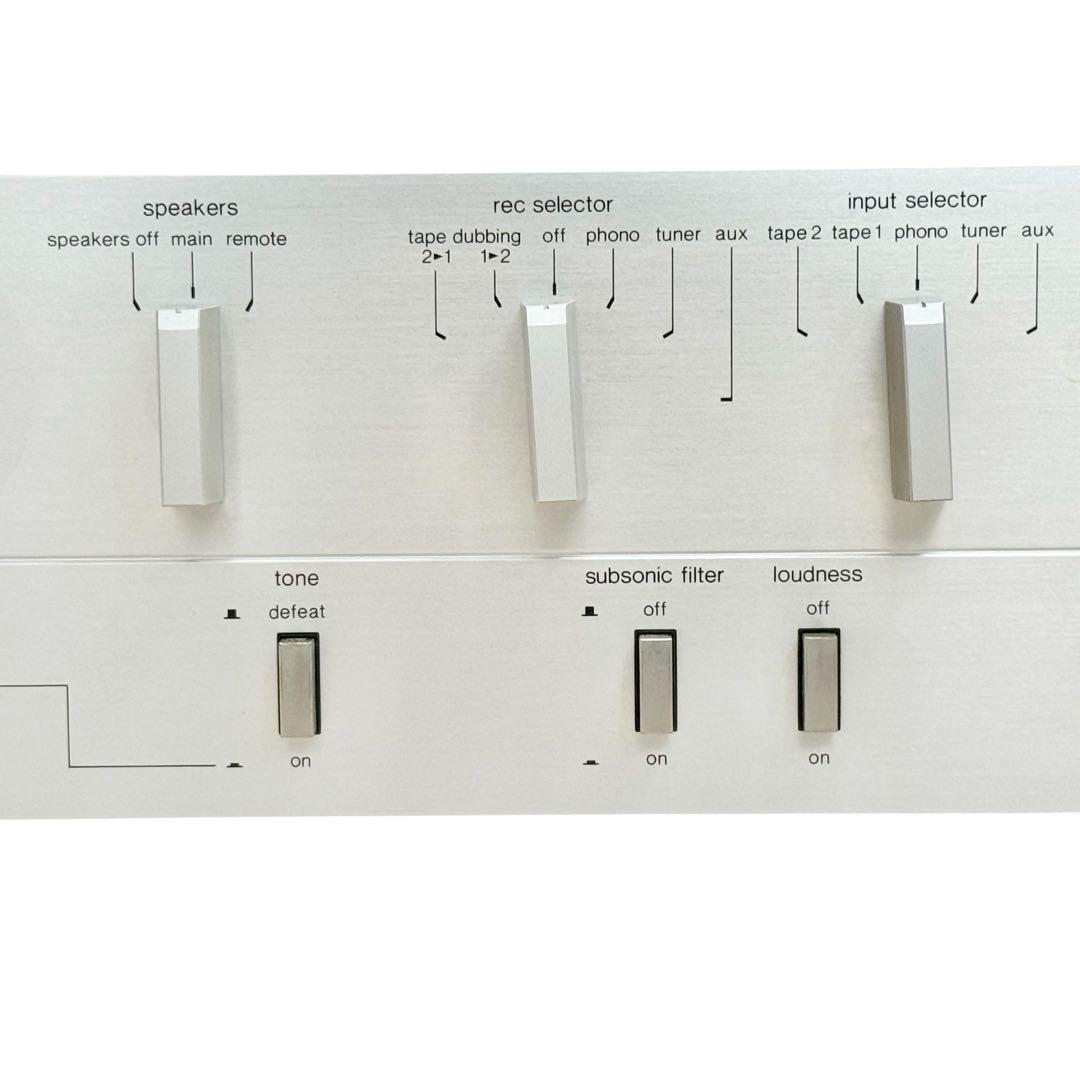 【動作品】Technics SU-V5A プリメインアンプ 名機 日本製
