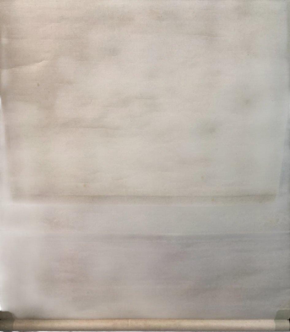 雪舟等陽｜水墨画｜秋景色｜国宝｜掛け軸｜20世紀アンティーク品