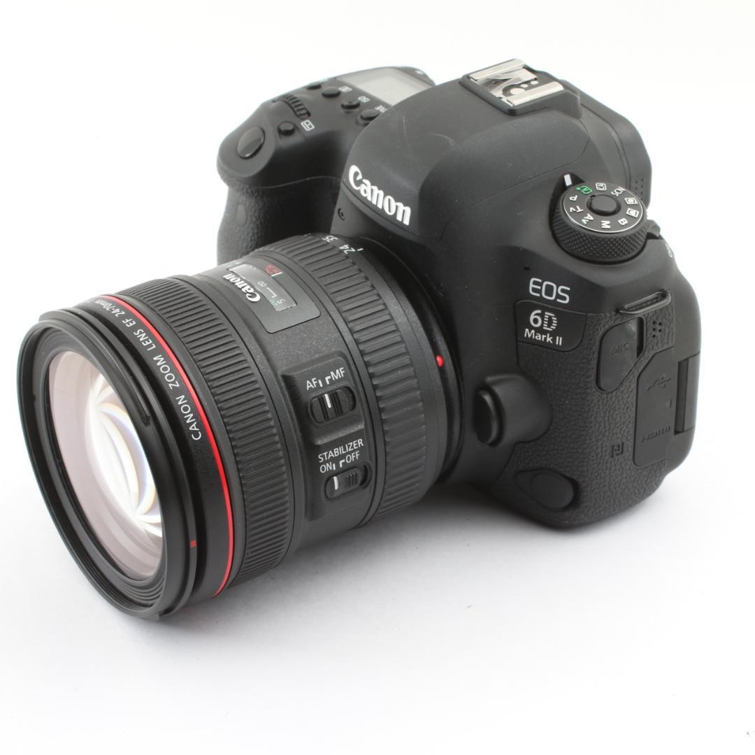 【美品】Canon EOS 6D Mark II + EF 24-70mm