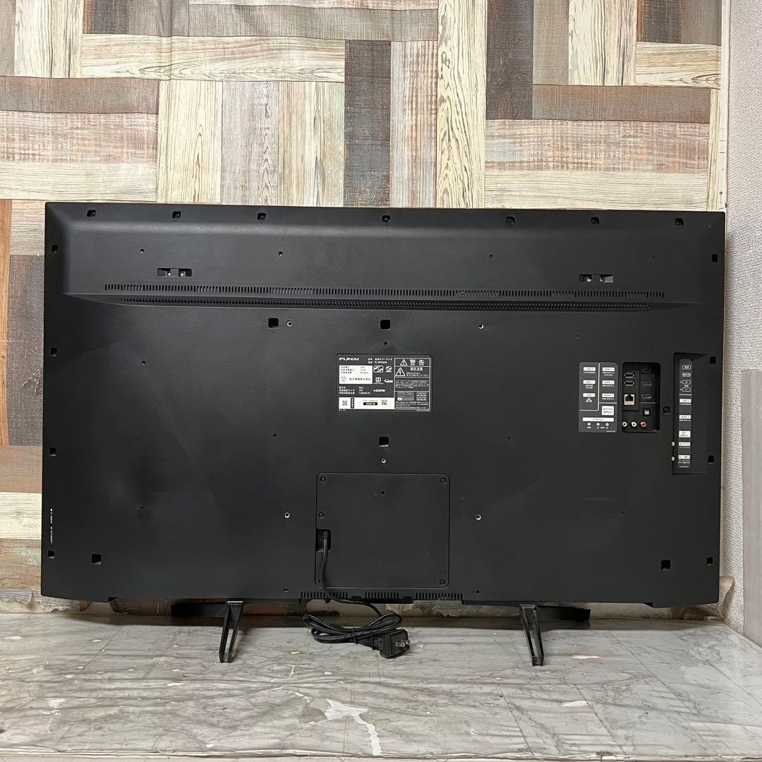 全国送料込❣️フナイ49型液晶4Kチューナー&録画機能内蔵アンドロイドテレビ