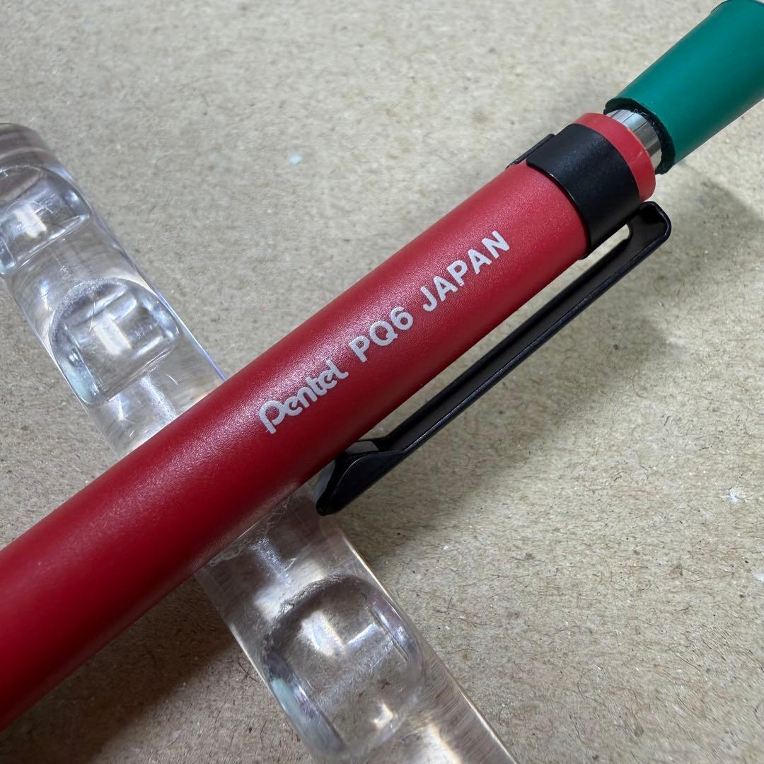 新品 廃盤 Pentel ぺんてる パーソンズコレクション シャーペン レッド