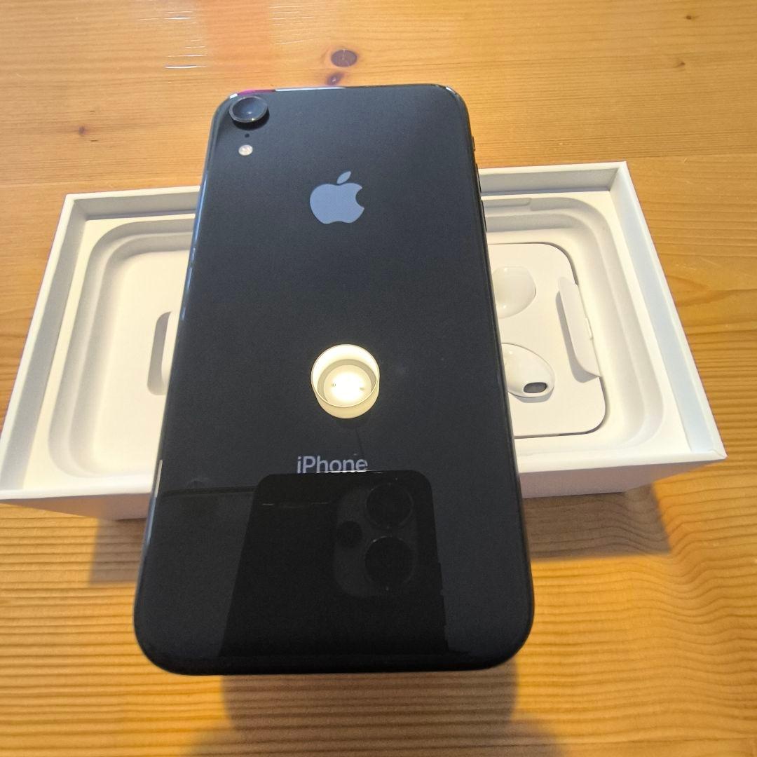 【極美品】iPhone XR 64GB ブラック バッテリー96%