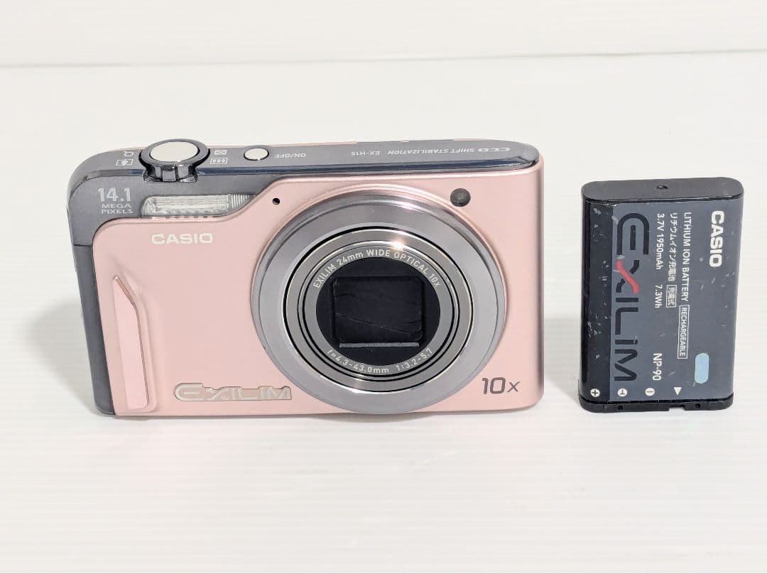極美品　CASIO　カシオ　 EXILIM EX-H15 エクシリム　ピンク