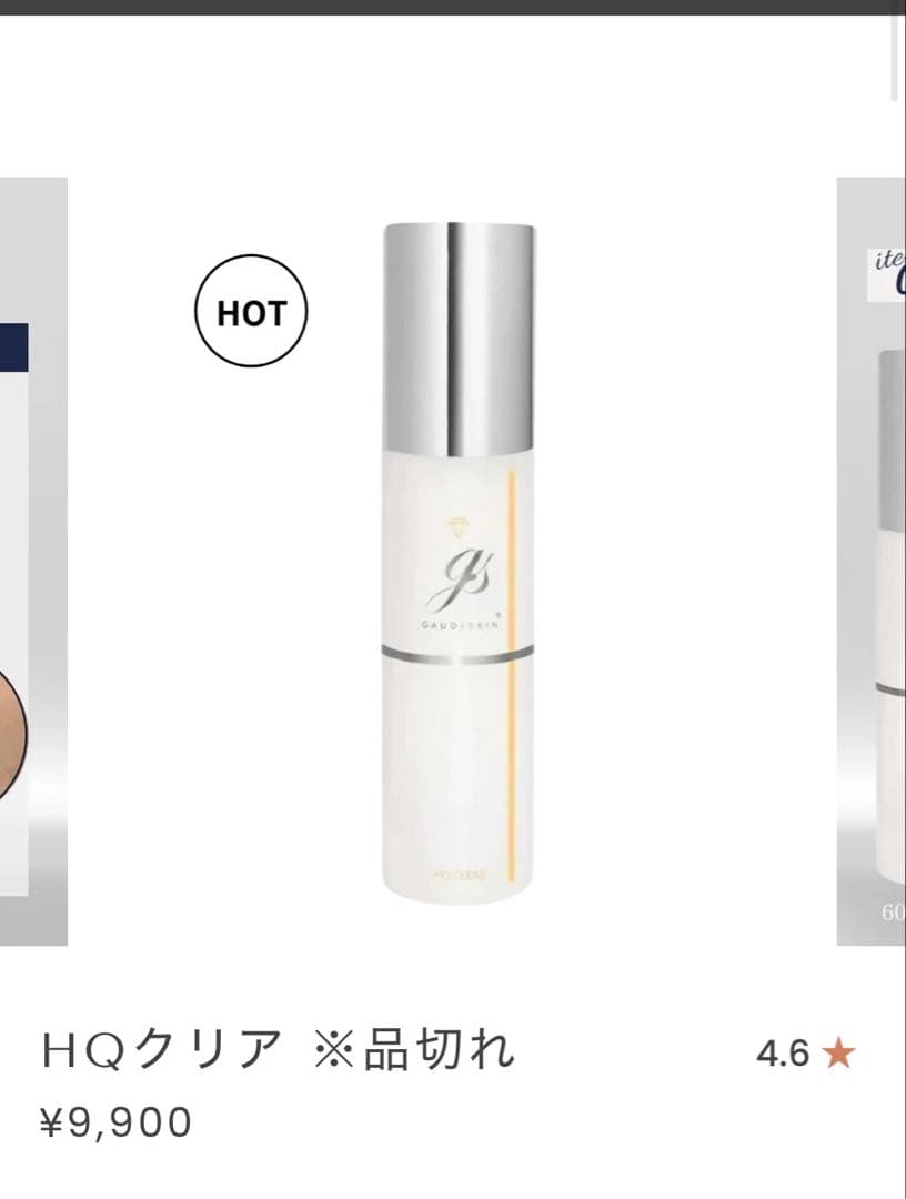 GAUDISKIN HQクリア 60g 日本製