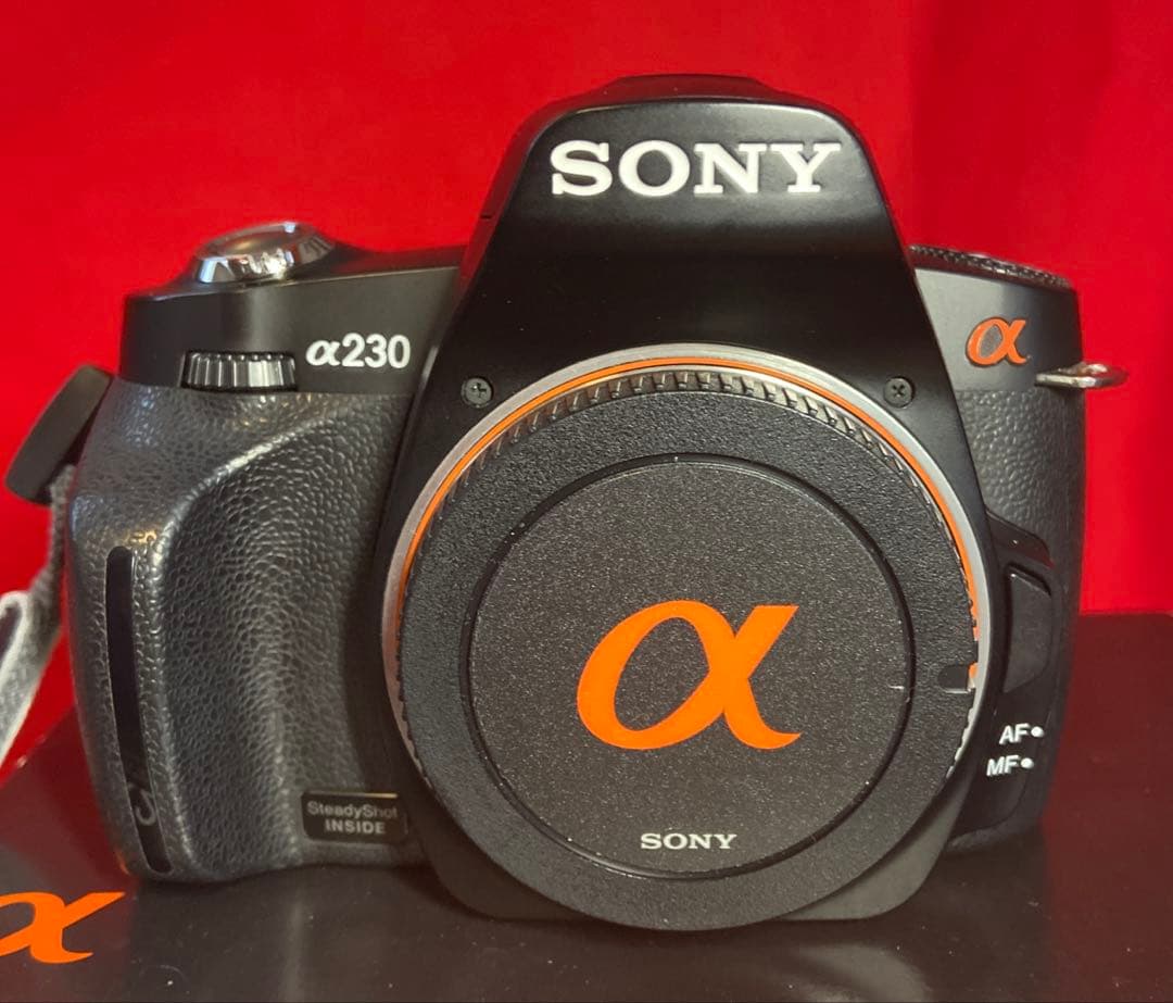 SONY α230 デジタル一眼レフカメラ 本体とレンズ