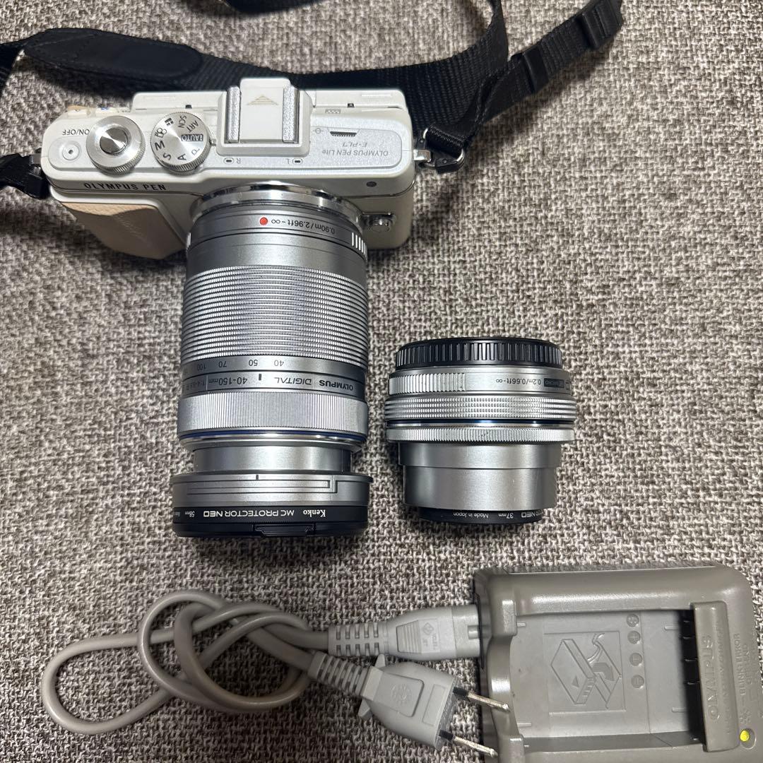 OLYMPUS PEN E-PL7 ミラーレス一眼 望遠レンズセット
