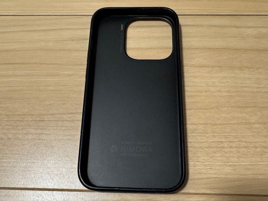 本物 希少★RIMOWA iPhone15pro ケース ブラック