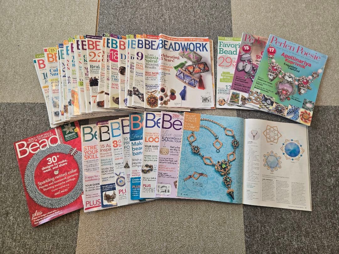 【ビーズ本】BEADWORK & Bead 雑誌セット(海外)