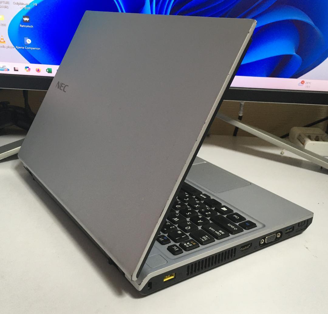 Windowsノート本体 NEC VersaPro VK25LC-K Windows11