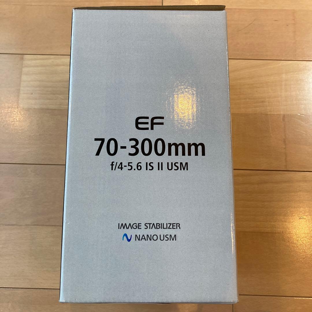 ②Canon EF-70-300mm f/4-5.6 IS Ⅱ USMレンズ