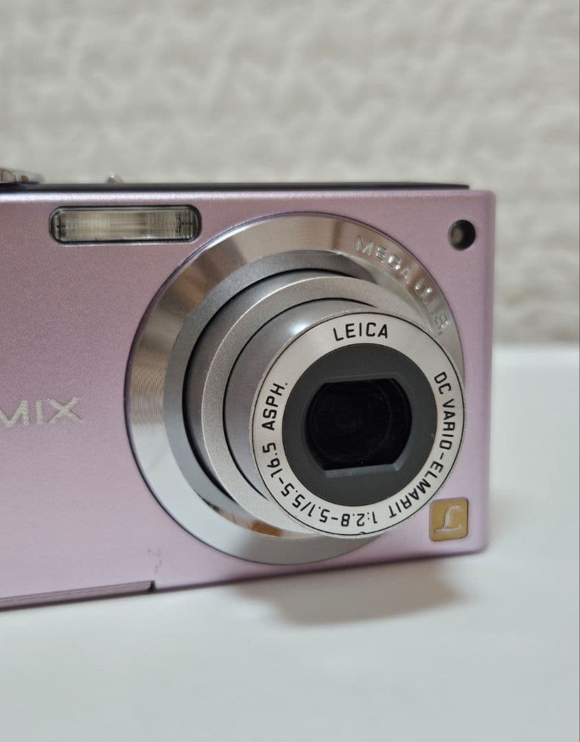 美品✨動作品✨LUMIX DMC-FS3 ピンク　純正バッテリー・充電器