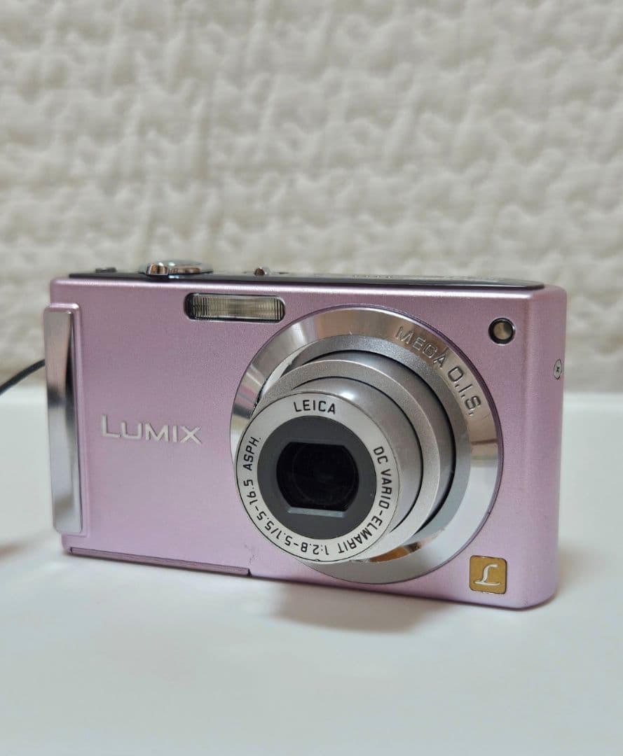 美品✨動作品✨LUMIX DMC-FS3 ピンク　純正バッテリー・充電器