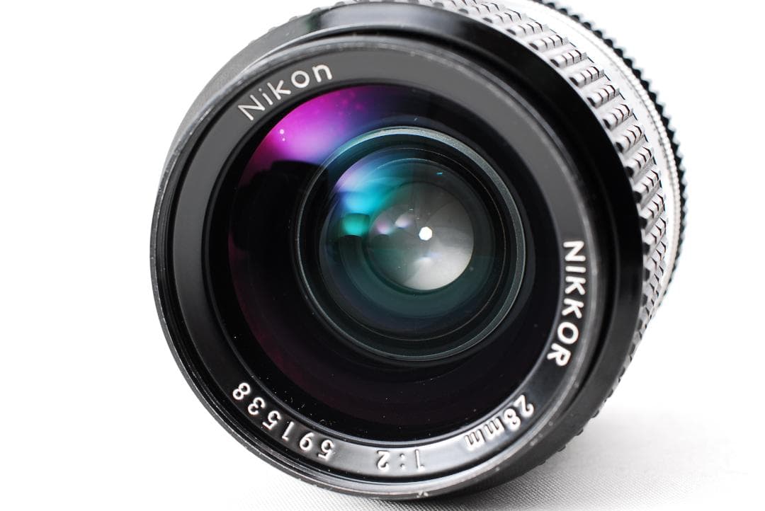 ニコン Nikon Ai-s Nikkor 28mm F2.0 MF Lens