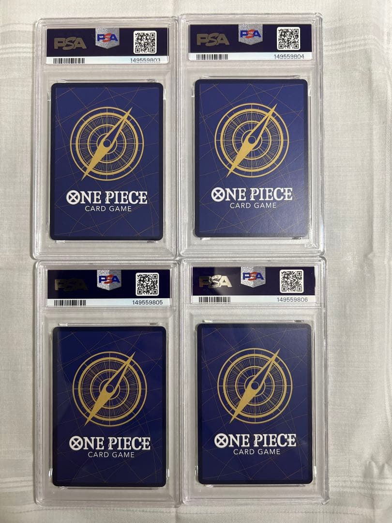 モンキー・D・ルフィ(ギア5) PSA10 セブンコラボ プロモ連番フルセット！